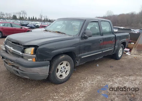 2005 Chevrolet Silverado 1500 Ls z USA, uszkodzony, nr VIN 2GCEC13T651129848